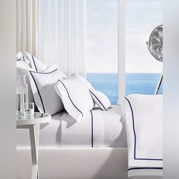 $250 NEW RALPH LAUREN HOME TWIN FLAT SHEET & PILLOWCASES...